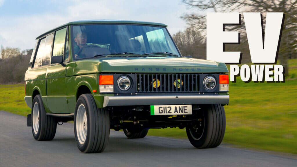 Classic 1990 Range Rover 2-Door Gets Tesla Power And A 0-60 In 5 Seconds