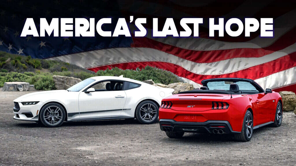 Ford Mustang Is America’s Only Hope To Win A 2025 World Car Award 