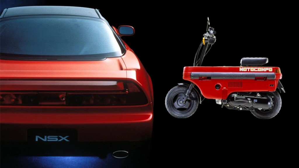 Honda’s Tiny 1981 Scooter Fits Behind The NSX’s V6, But Drain It First