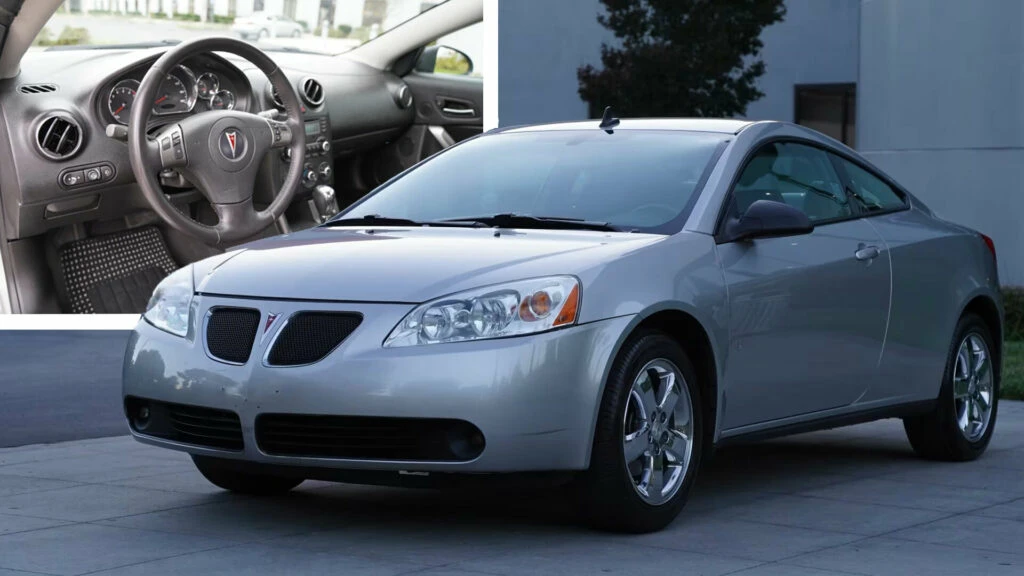 This 2008 Pontiac G6 Coupe Might Be The Weirdest Car Being Auctioned In Monterey