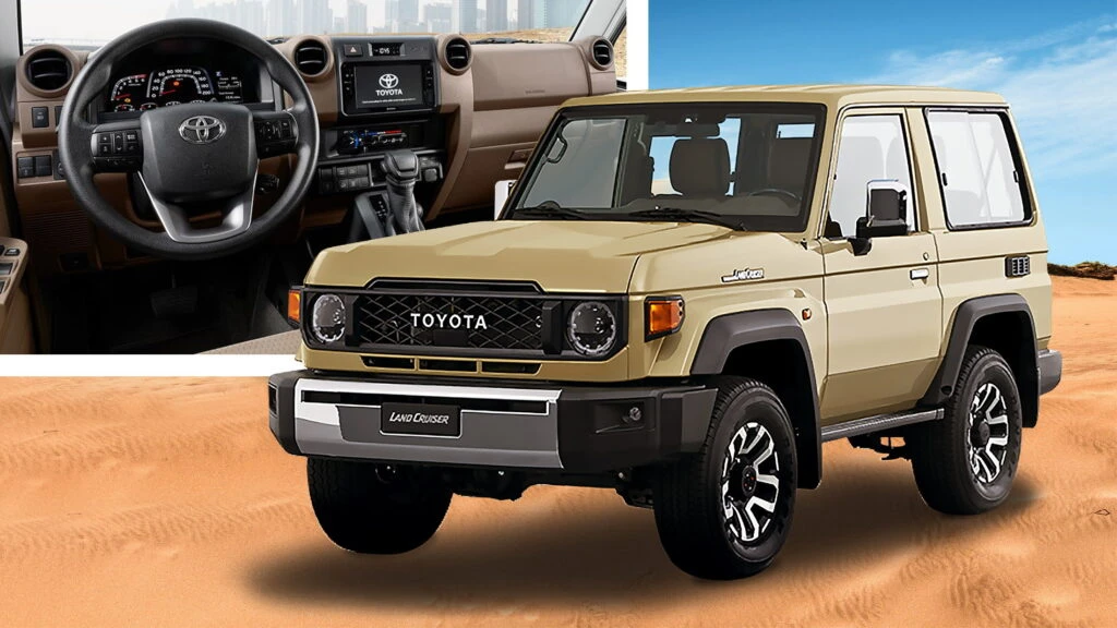 Facelifted 2024 Toyota Land Cruiser 70 Series Gets 3-Door Short Wheelbase Option
