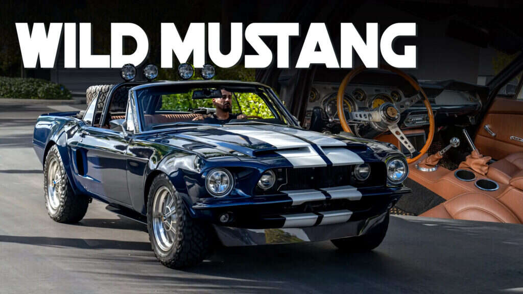 Safari-Style ’68 Ford Mustang Is One Wild Pony