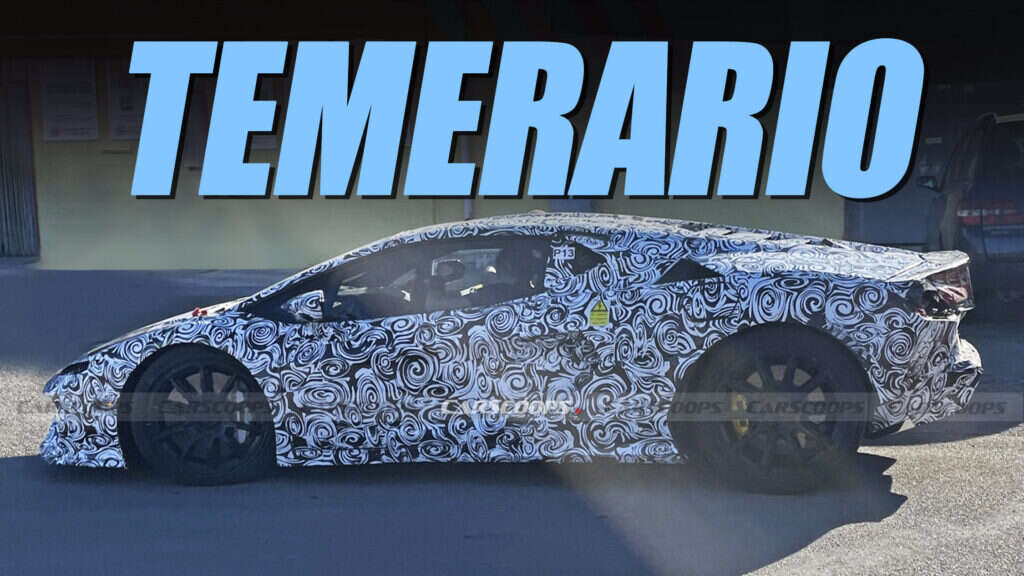 U Spy The New Lamborghini Temerario V8 In Italy