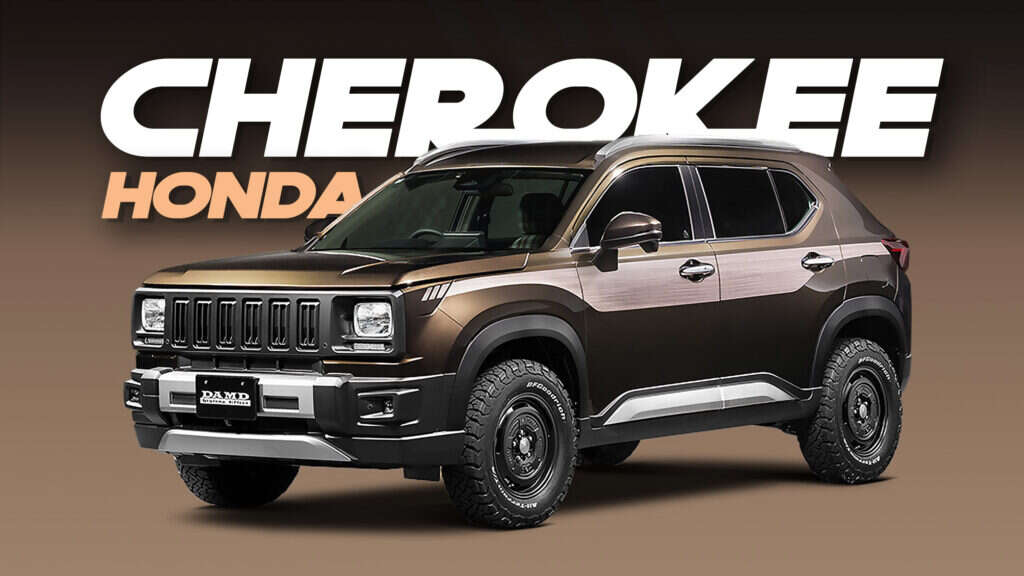 Damd’s Honda WR-V Reverb Is Inspired By The XJ Jeep Cherokee