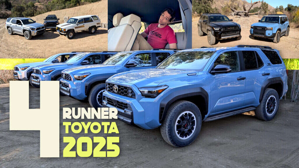 2025 Toyota 4Runner: See Every Detail In 200+ Photos