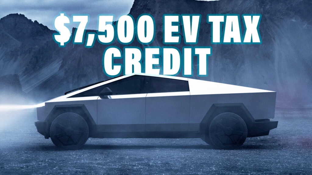 Tesla’s Mid-Range Cybertruck Qualifies For Full $7,500 EV Tax Credit But No One Can Get It Yet