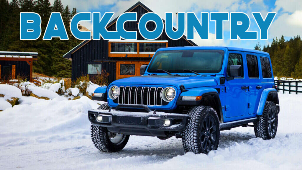 Jeep Wrangler 4xe Backcountry Is An Off-Road Focused Plug-In Hybrid