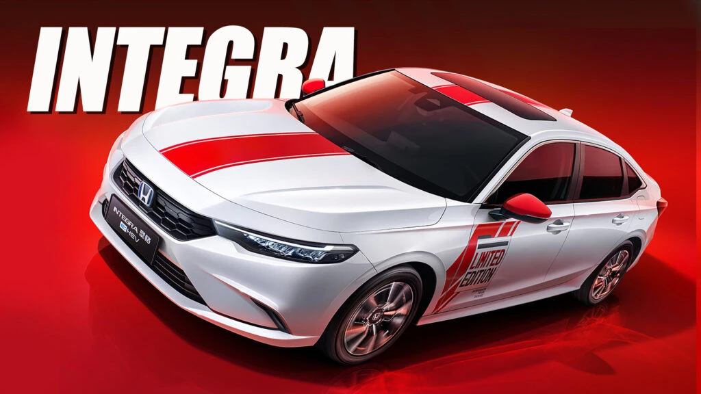 China’s New Honda Integra Limited Edition Wants To Look Like A Racecar