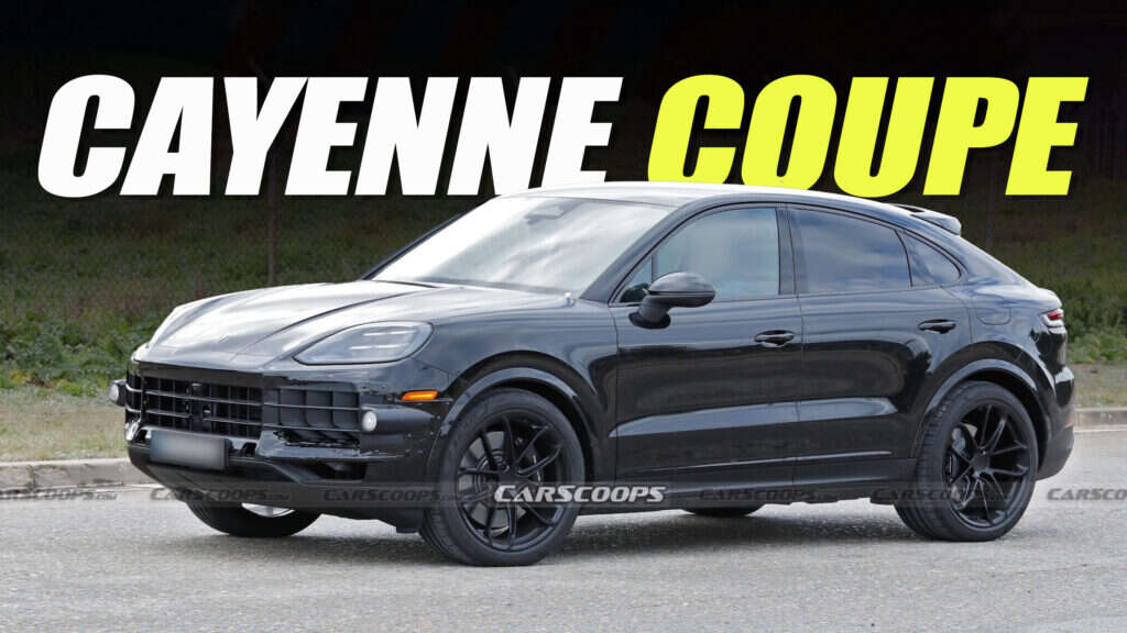 Porsche’s ICE-Powered Cayenne Coupe Is Getting A Second Facelift