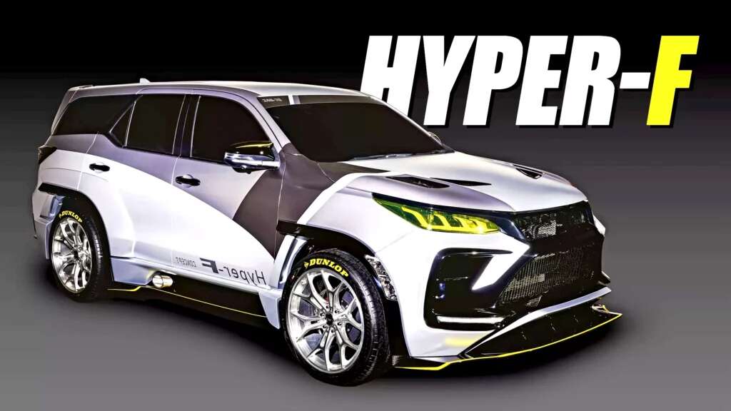 Toyota Hyper-F Concept Is The Wildest Fortuner Yet