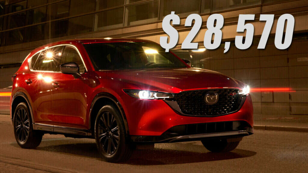 2025 Mazda CX-5 Gets $730 Price Cut As Entry-Level Trim Returns