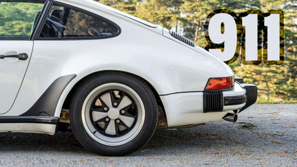 Rare Turbo Fenders And Factory Wing-Delete Make This 911 Look Like A Proto-Singer