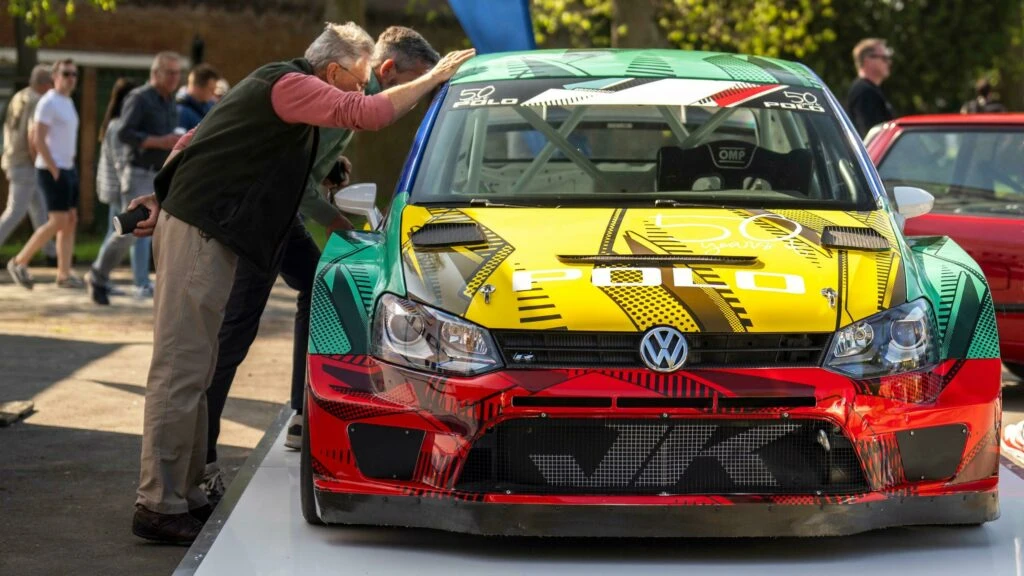 Harlequin Livery Makes Comeback To VW Polo Rally Car