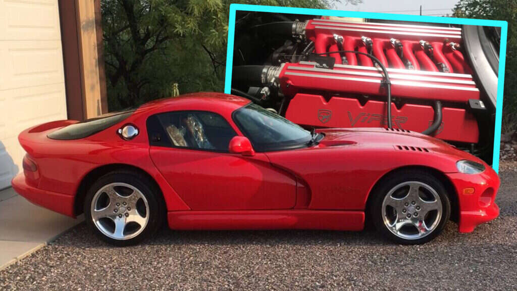 Someone Listed A 2002 Dodge Viper With Just 523 Miles For $100,000 On Craigslist