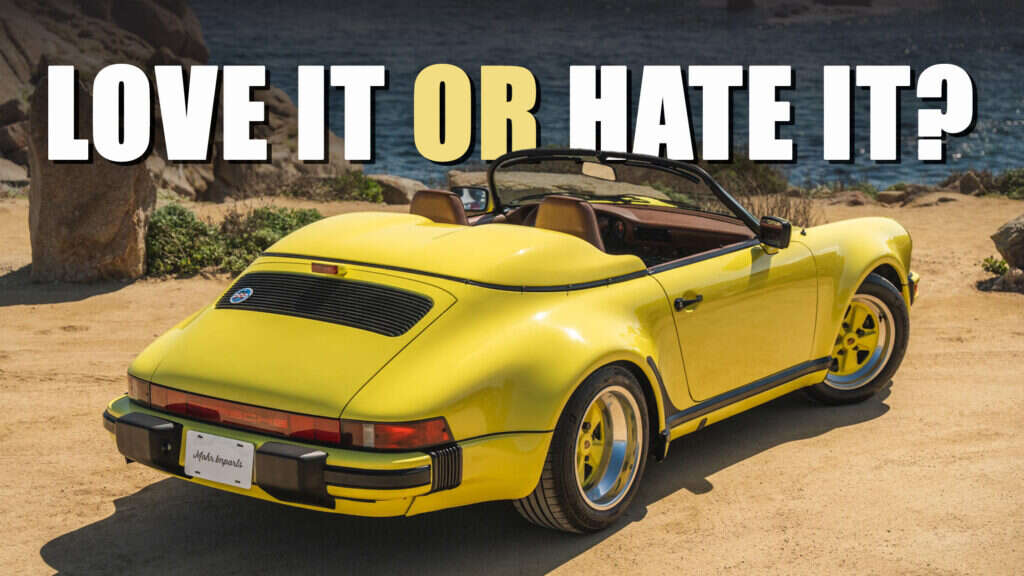 This ’89 Porsche Speedster’s Banana Yellow Paint Is Sure To Split Opinion