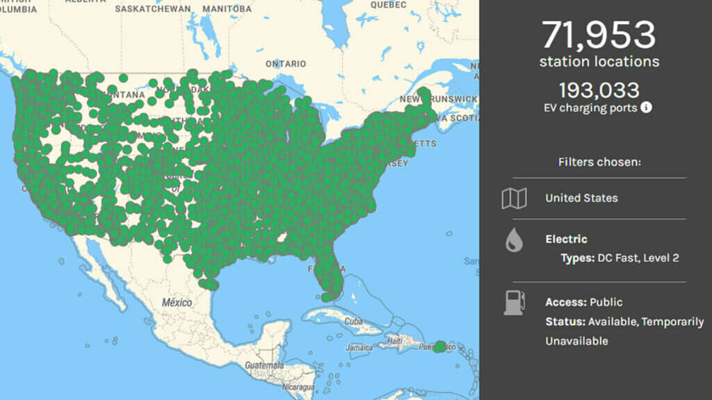 America’s EV Charging Infrastructure Has Doubled In Less Than Four Years