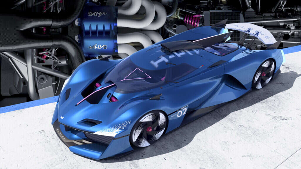 Alpine Alpenglow HY6 Updates Hydrogen Concept With A 730 HP V6