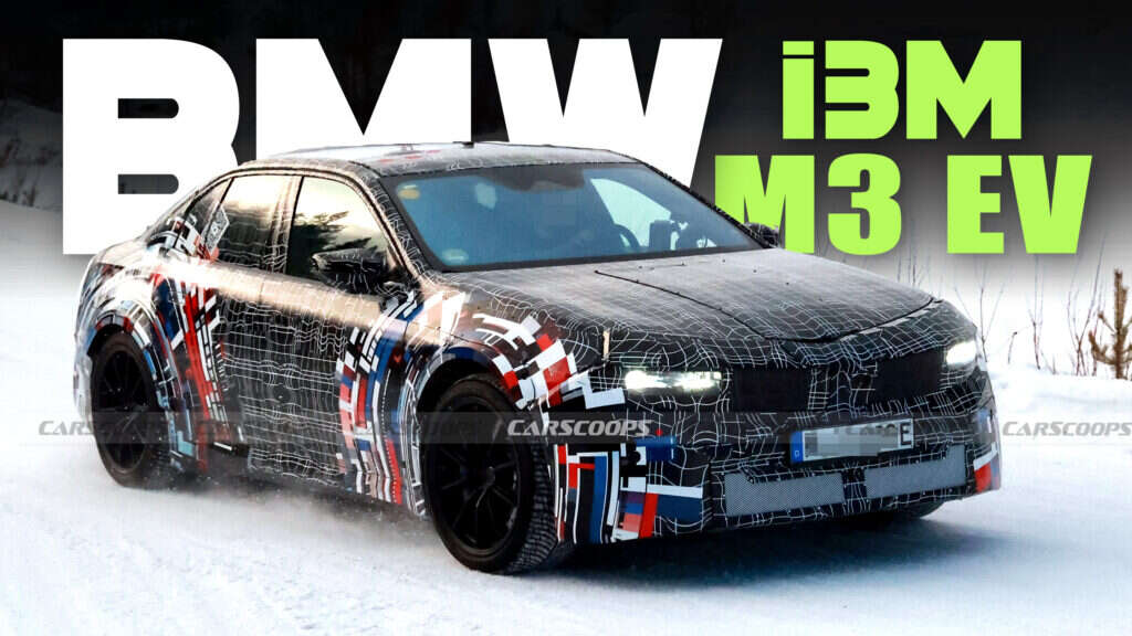 2027 BMW M3 EV Begins Testing, Could Pack Over 700 HP