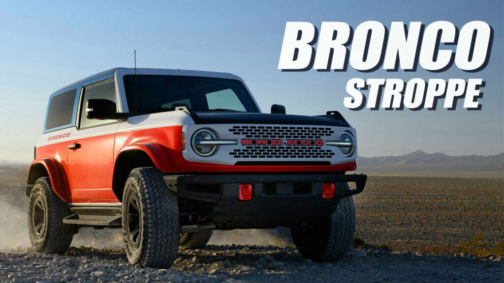 Ford Bronco Stroppe Is A Colorful Throwback With Notable Upgrades