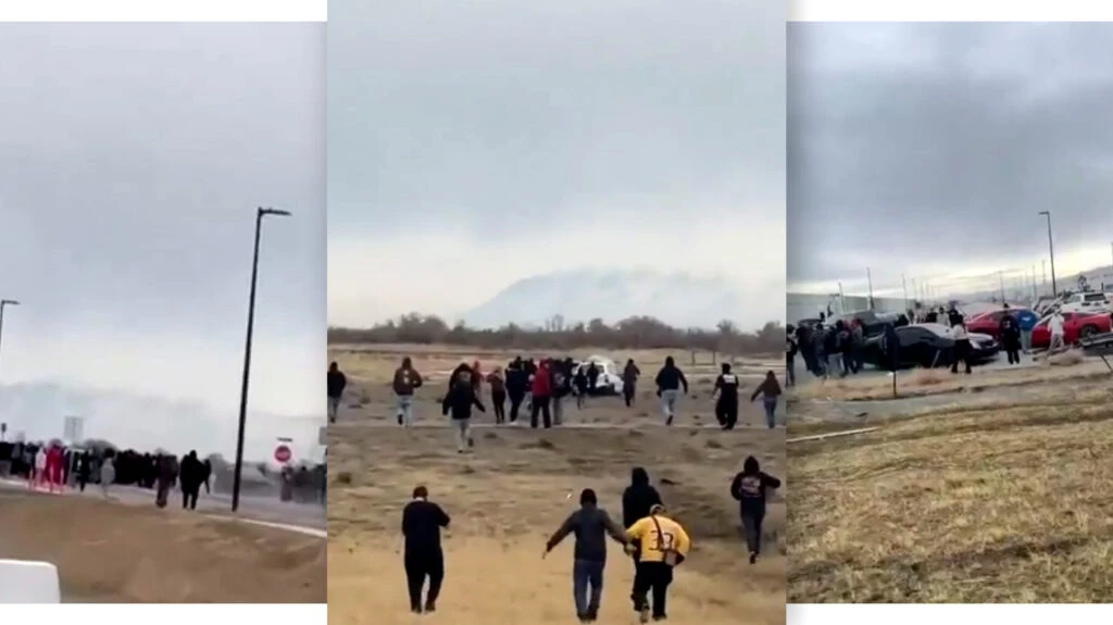 Elderly Subaru Driver Speeds Through Crowd In Utah Before Huge Crash