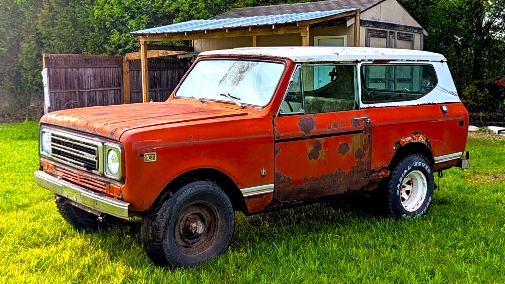 A Rusted Scout II V8 Just Sold For $10 On Bring A Trailer