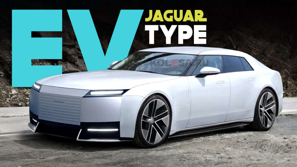 Is This What Jaguar’s Type 00 Electric Sedan Will Look Like?