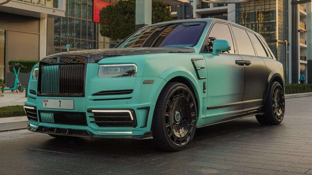 $15 Million Dubai License Plate Sits On A Mansory Rolls-Royce Cullinan