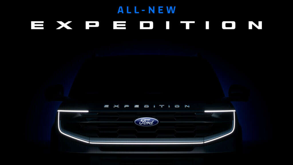 2025 Ford Expedition Shows Its Face Ahead Of October Debut