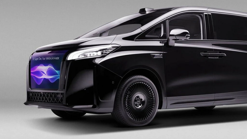 Faraday Future Dresses A Chinese Minivan With An Interactive Face And AI Gimmicks