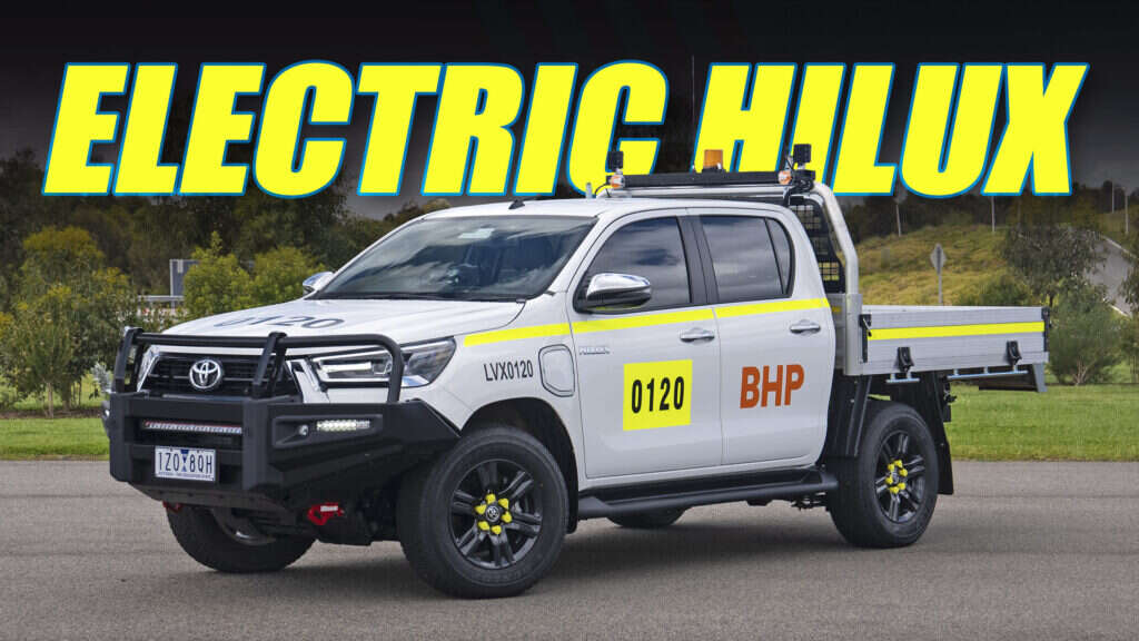 Toyota Starts Trial Of Electric Hilux Prototype In Australia