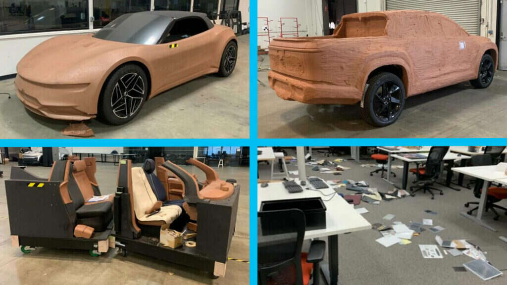 Fisker’s Abandoned HQ Is Home To Clay Models And Plenty Of Junk