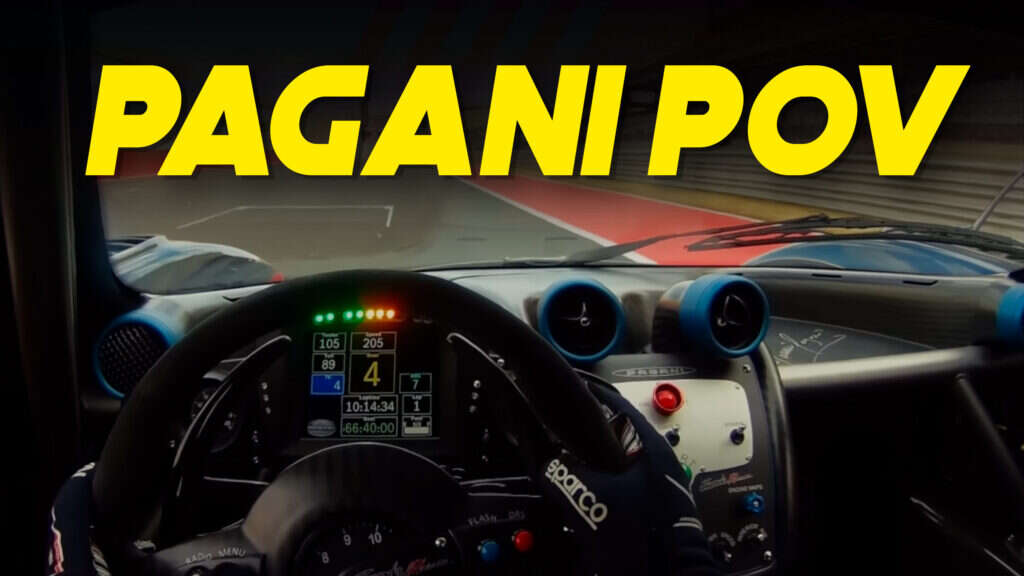 Go For An Awesome POV Ride In A Pagani Zonda R Revo At COTA