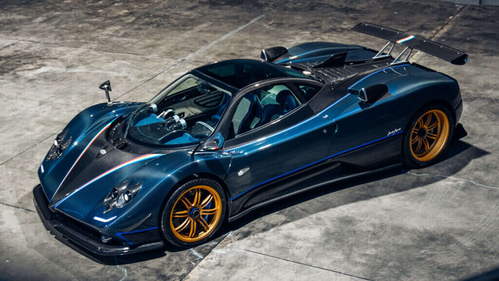 1-Of-3 Pagani Zonda Tricolore Could Set A New Auction Record