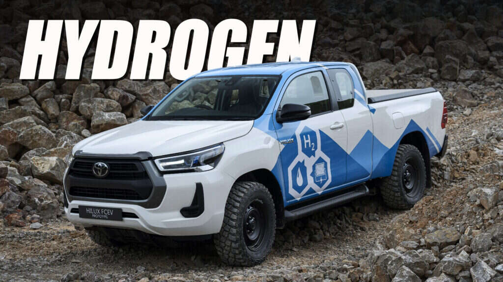 Toyota Tests Hydrogen Hilux With Mirai Tech And 373-Mile Range