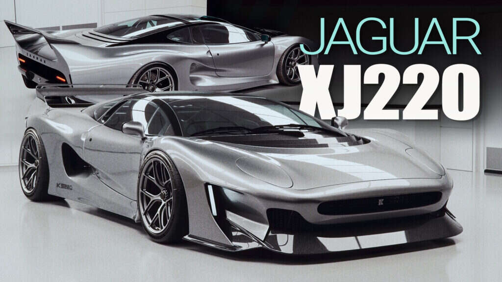 Jaguar’s Iconic XJ220 Receives A Modern Makeover With Wild Aero