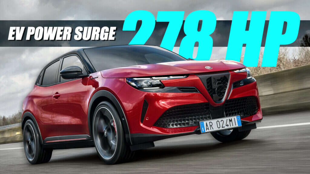 Oops! Alfa Romeo Says Junior Veloce EV Makes 278 HP Not 237 HP