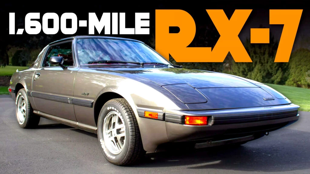 Someone Hid This 1982 RX-7 For 43 Years With 1,600 Miles