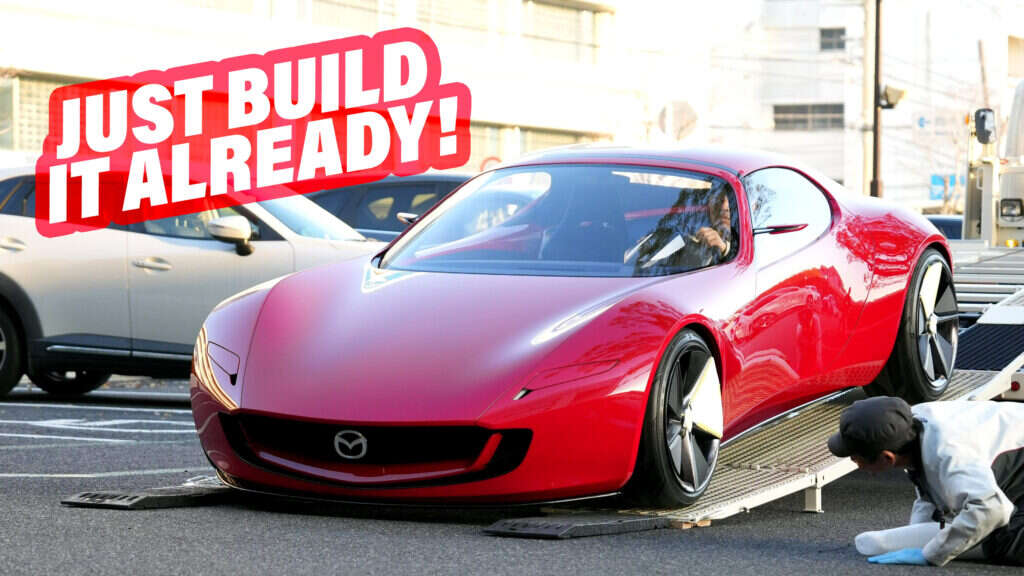 Mazda’s Iconic SP Concept Looks Amazing Out In The Open