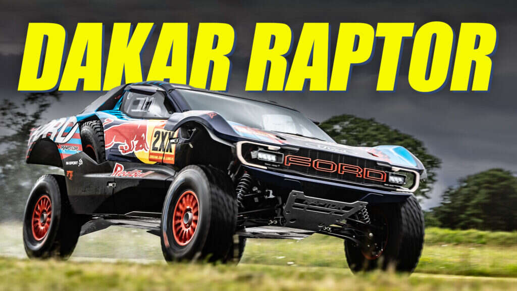 Ford Raptor T1+ Is A Coyote V8-Powered Dakar Monster Truck