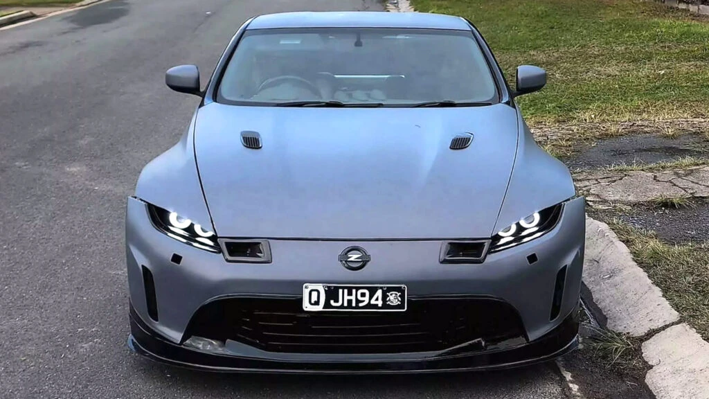 This Nissan Z Has An Aston Martin Face And It Weirdly Works