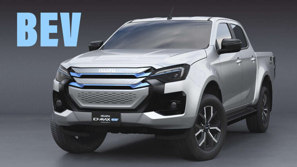 Isuzu D-Max Gains A Fully Electric Version, Will Go On Sale In 2025