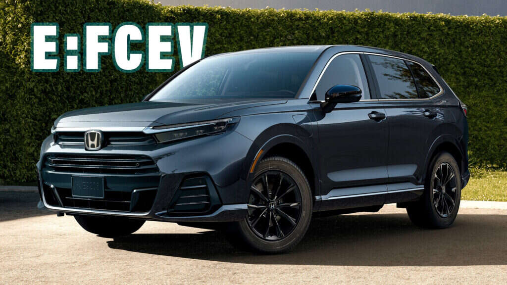 2025 Honda CR-V e:FCEV Combines Hydrogen With Plug-In Charging Capability