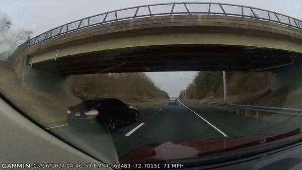 BMW Flips And Rolls Over After Racing Another Bimmer In Connecticut