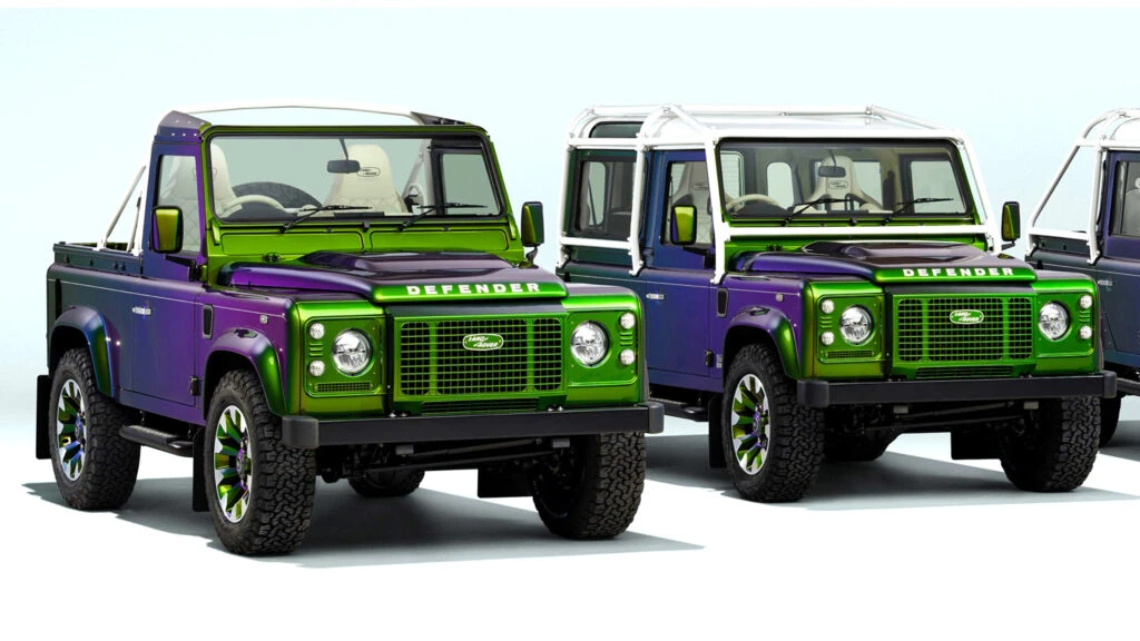 Someone Spent Over $1 Million On Four Defenders Whose Color Won’t Stay One Color