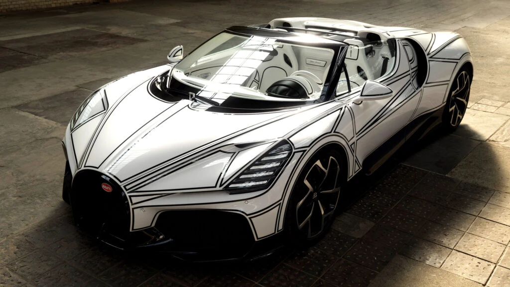 Bugatti’s 261-MPH Hypercar Has A Gas Cap Made Of Fine China