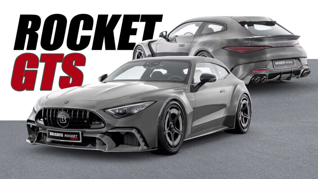 Brabus Rocket GTS Is A $1 Million Mercedes Clown Shoe With 986 HP