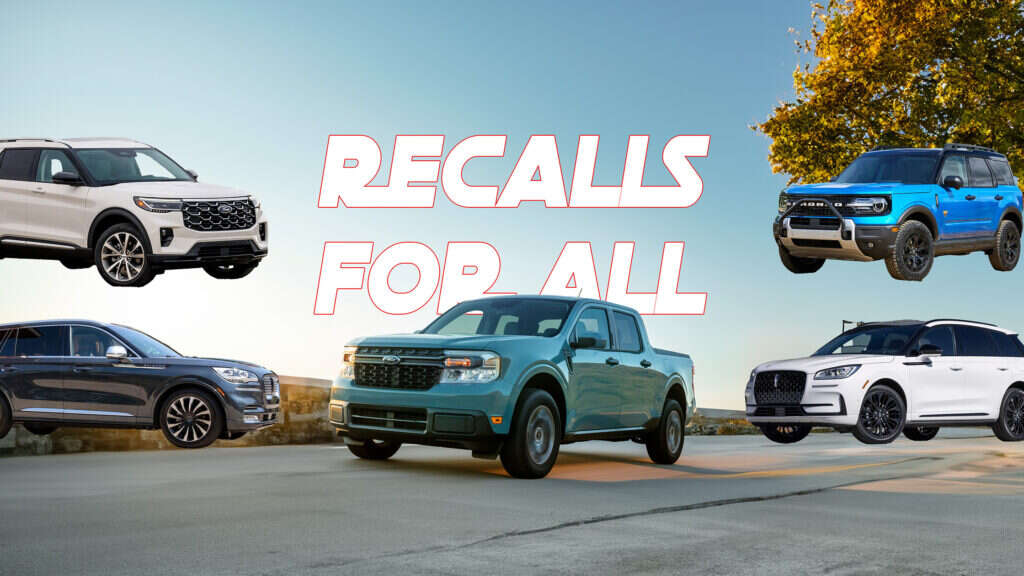 Ford Drops Another 4 Recalls In One Day, From Windows That Don’t Retract To Bad Cameras