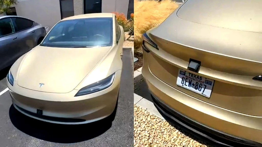 Why This Tesla Has Cameras Instead Of A Rear Window Is Anyone’s Guess