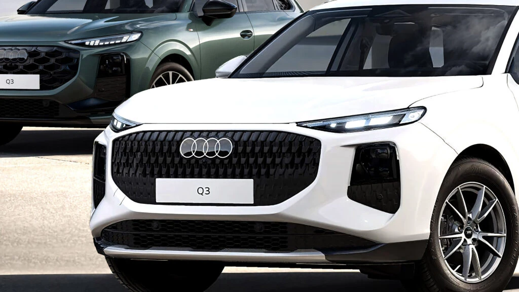 What A $52K Base Audi Q3 Really Looks Like Without The Fancy Options In Europe