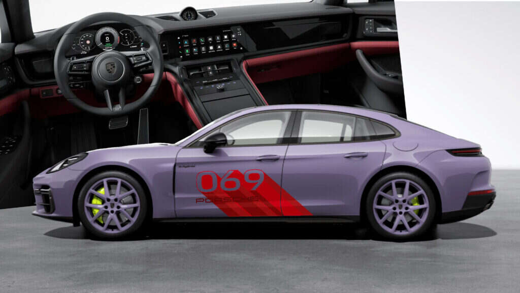 2025 Porsche Panamera Turbo E-Hybrid Starts At $191,000, Not Including These Kitschy Decals